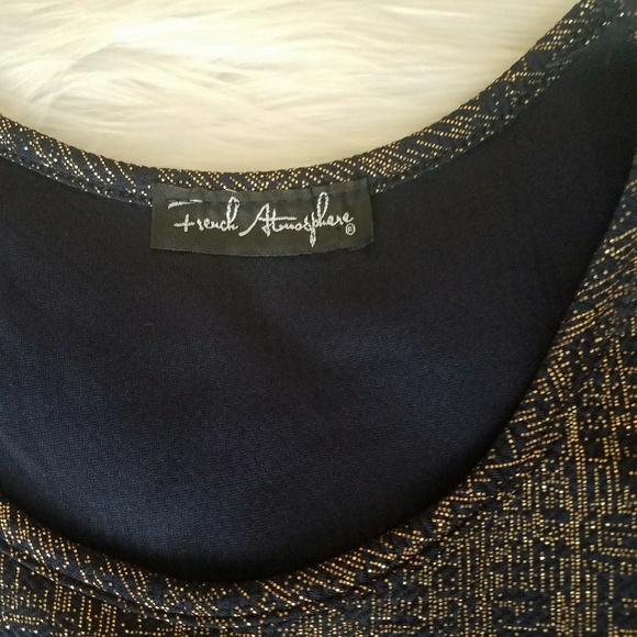 🌞🌞Navy Blue Flare Junior Dress - Picture 5 of 5